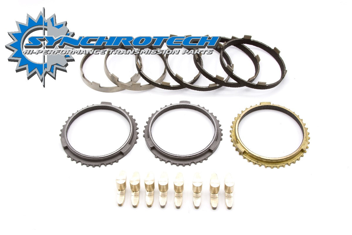 SYN-MT82-BFP Carbon Synchro & Bronze Fork Pad Set 1-6-R Mustang