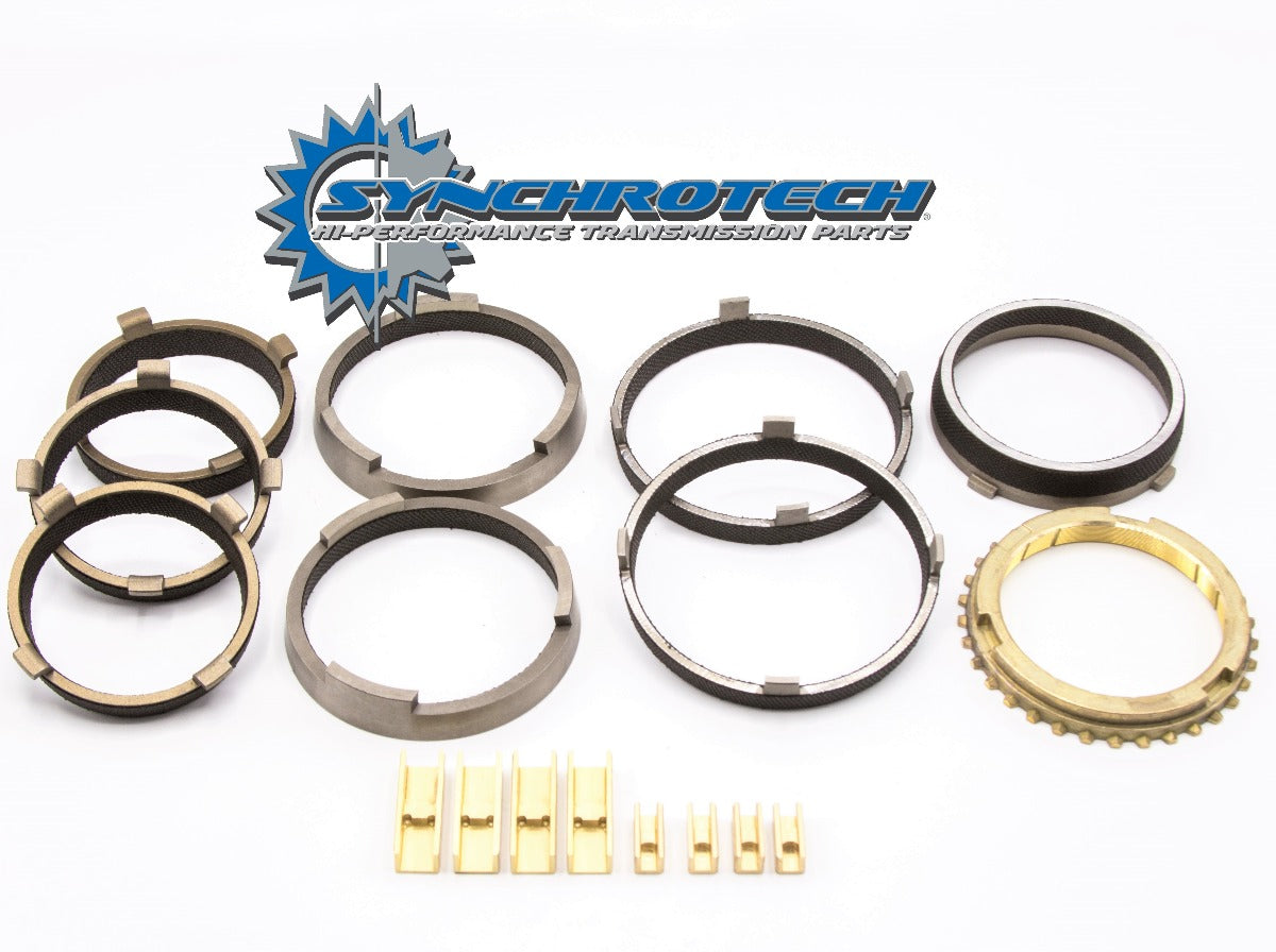 Synchrotech 1st - 6th Carbon Synchros With Bronze Fork Pads Fits